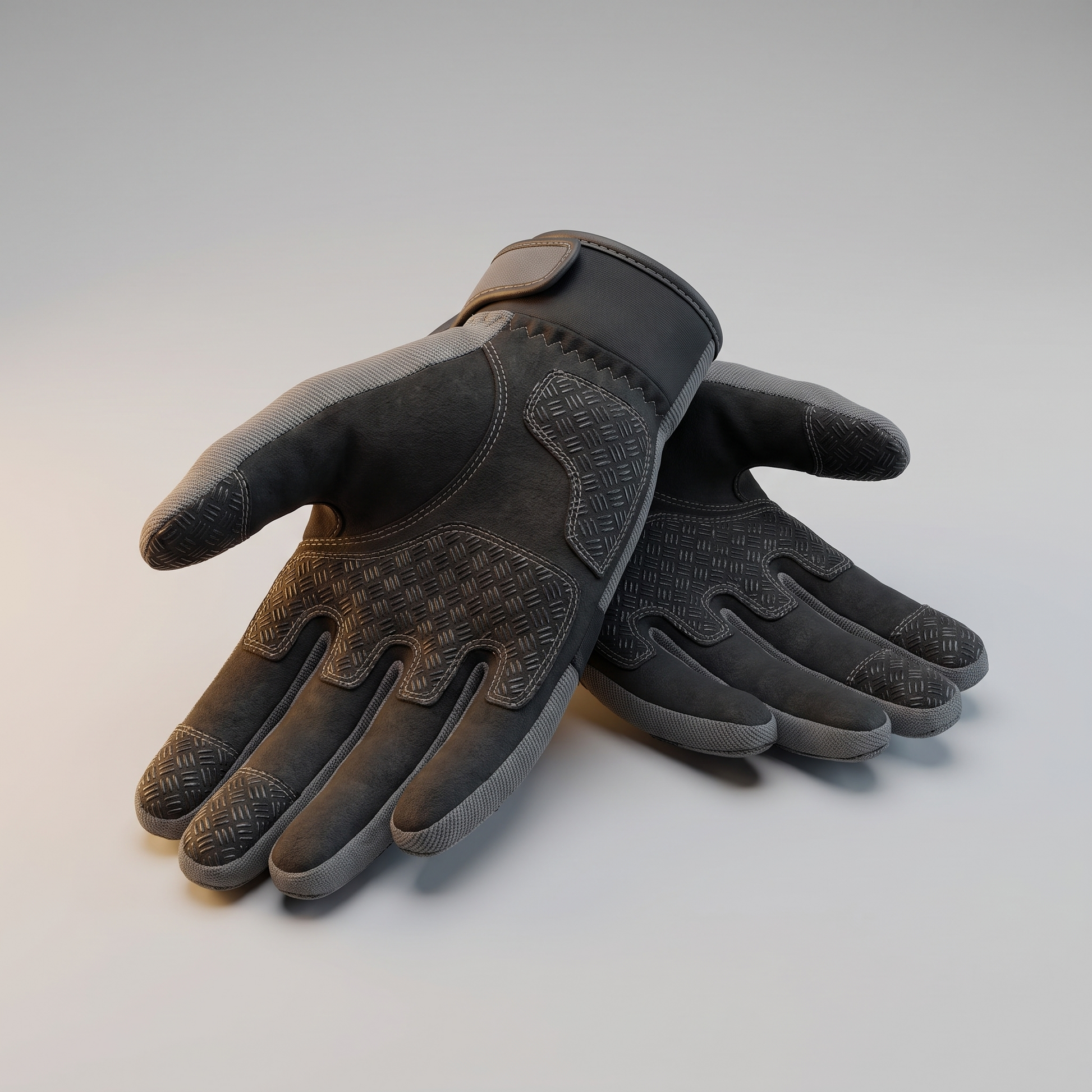 Rutschfeste Grip-Handschuhe Seitenansicht
